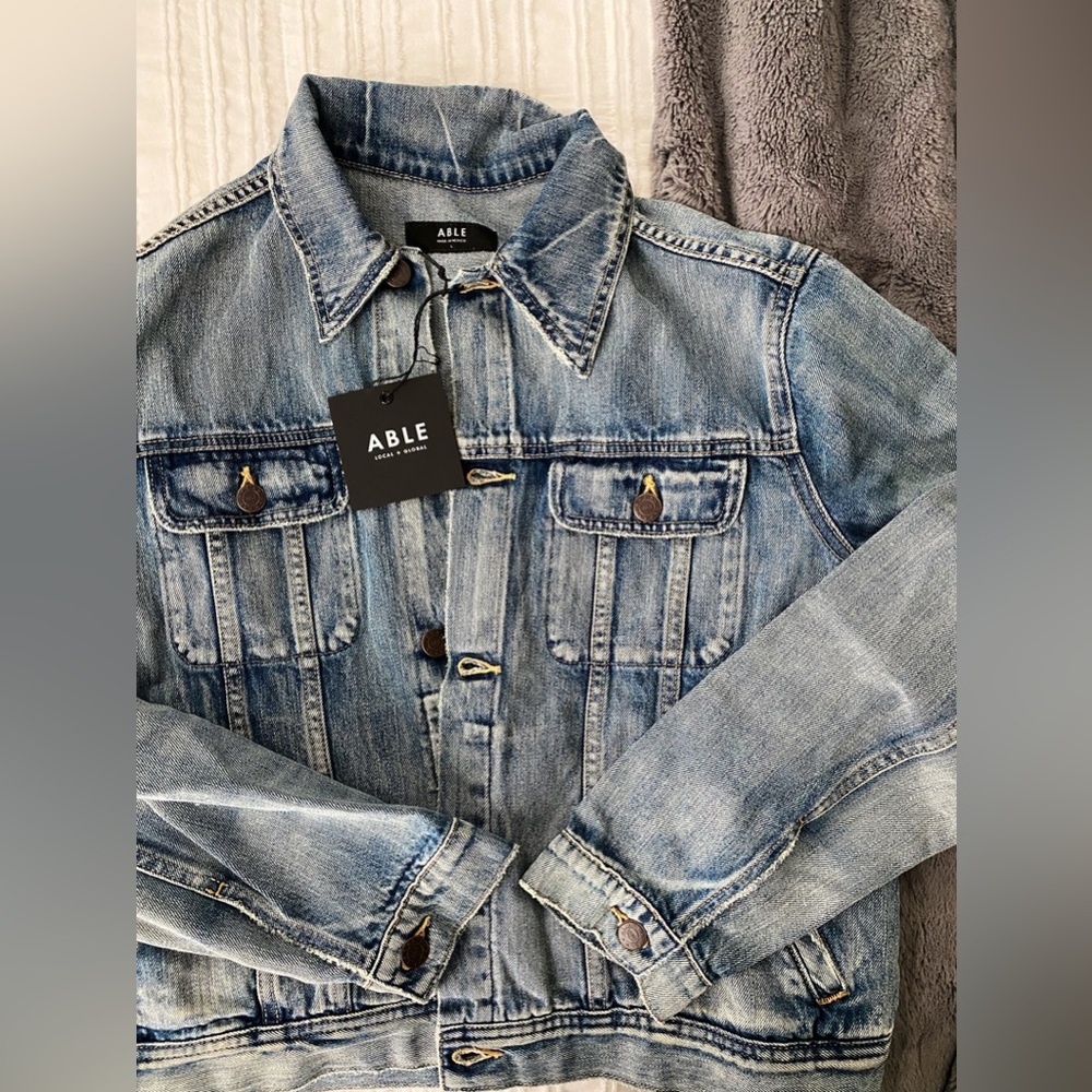 New ABLE The Bailey Classic Jacket. Size 1X